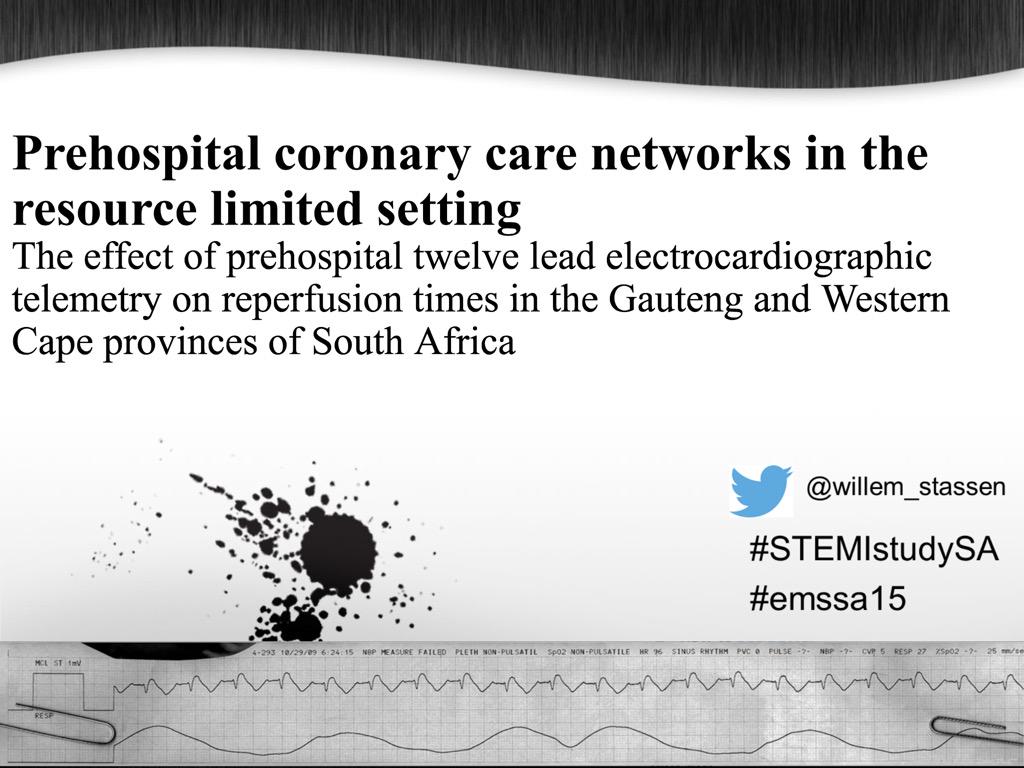 willem_stassen's tweet photo. Find me at 14h00 in 1.61 to talk about an upcoming #STEMIstudySA. #19wcdem #emssa15 http://t.co/0d8otvBopj