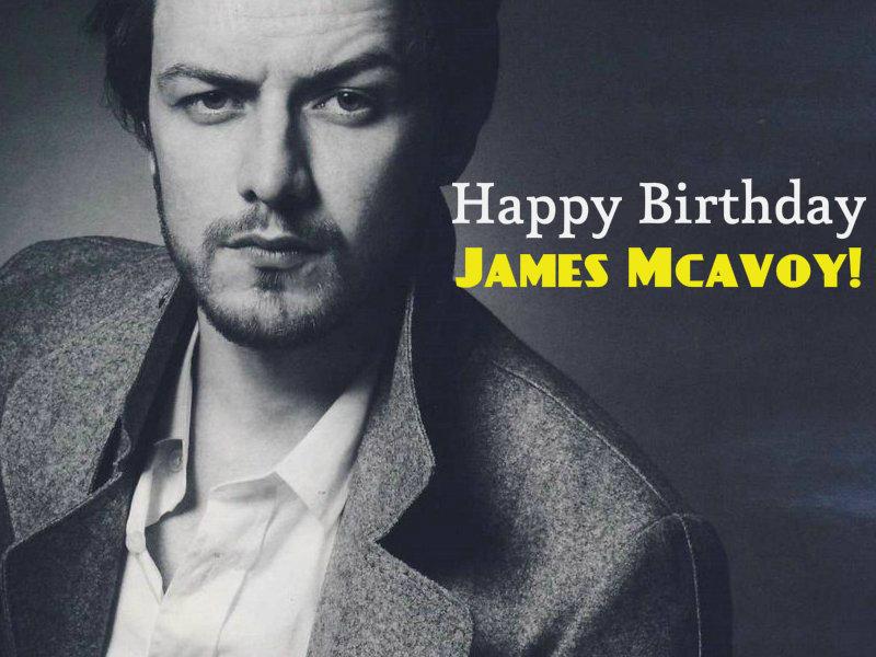 PlanetM wishing James McAvoy a very Happy Birthday! 