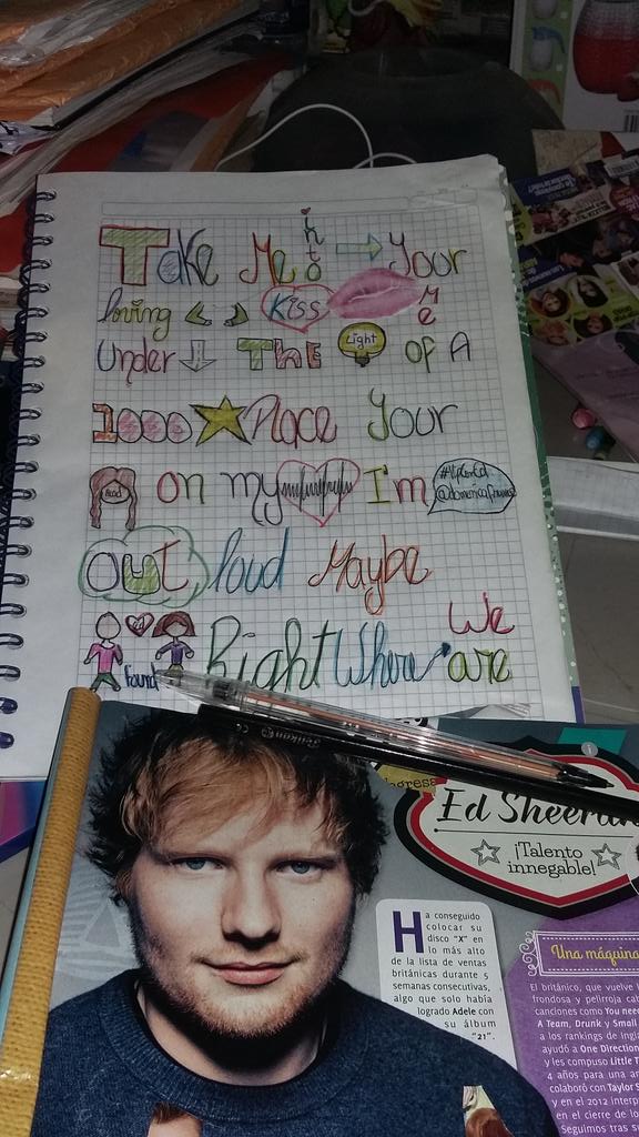 domenicafranco's tweet photo. @FernandaDhb @FefaAhumada #VIPConEdSheeran hice dos....ya se los mande en otro tweet....es valido para ecuador??? http://t.co/yz1PbFtmXN