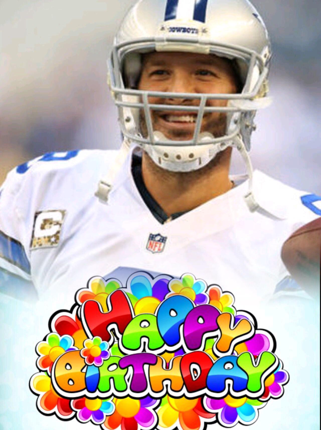 Happy Birthday to Tony Romo! Over his career he has reached 4 Pro Bowls and currently holds 14 records! 