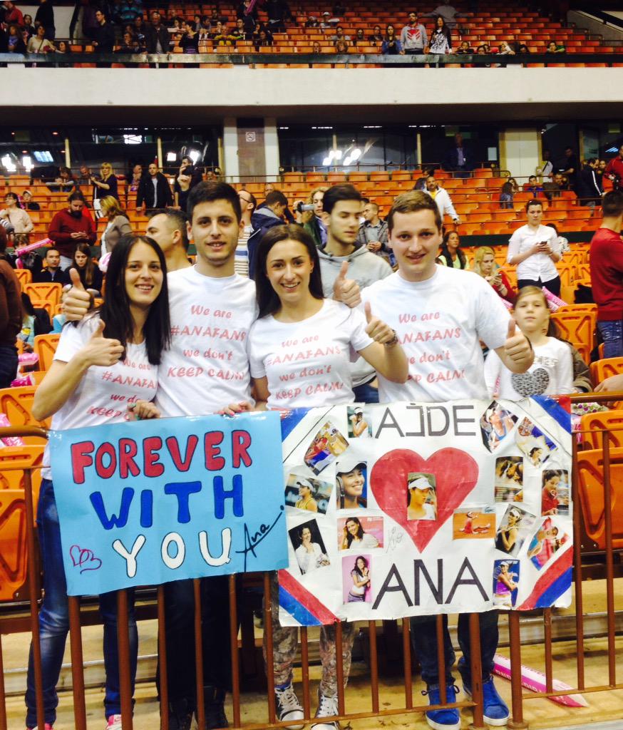 ike_drug's tweet photo. You made my day @AnaIvanovic !!! So proud to be part of this amazing team !!! ❤️ #ANAFANS #IvanovicTeam #HVALAAA 💪❤️ http://t.co/g4QF3ApoDG