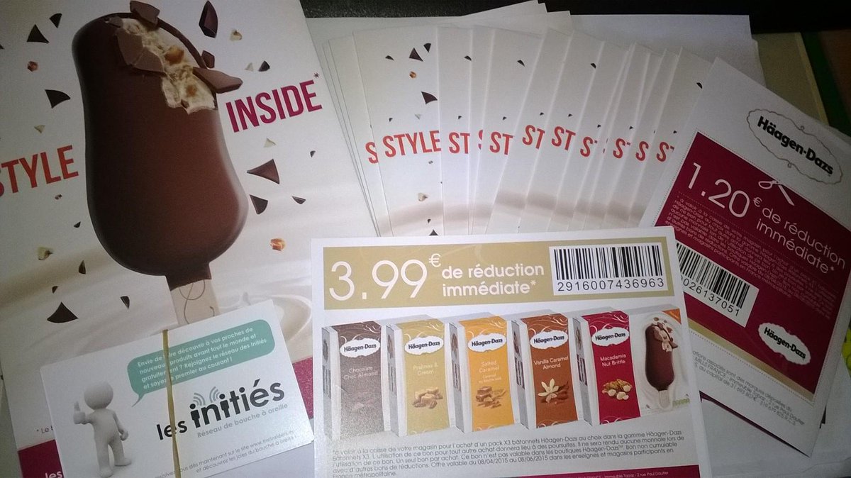 marjo59890's tweet image. #haagendazs #styleinside que demander de mieux avec ce beau soleil une bonne glace pour la fraicheur miam miam