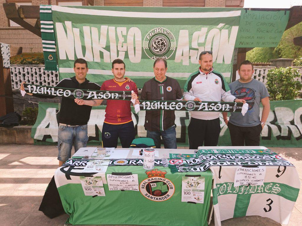 NukleoAson's tweet photo. El Racing te necesita, acercate a la plaza La Esperanza de Colindres, te estamos esperando! #OportunidadRRC http://t.co/XrLIx1dGqc