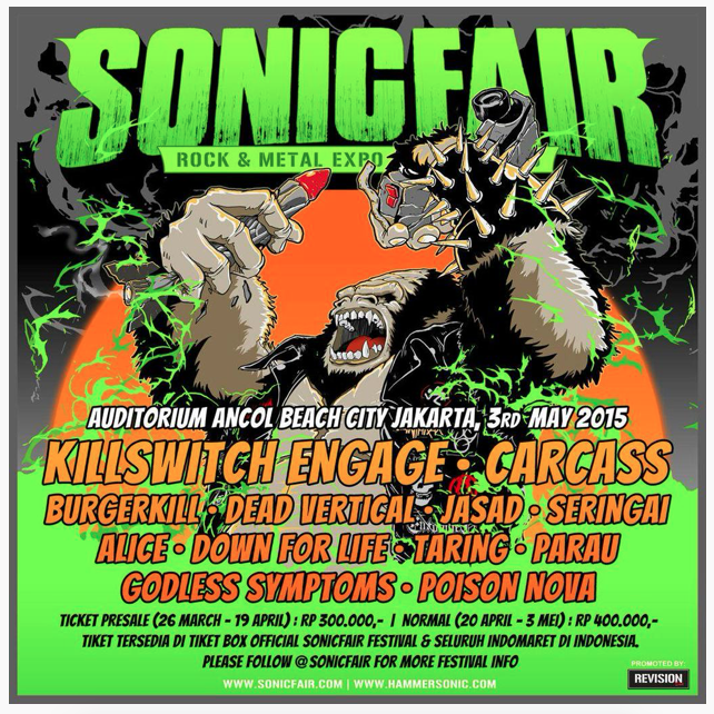 Jangan lewatkan 3 Mei 2015 Poison nova #sonicfair2015 Rock &amp; Metal Expo...
<a href="/poisonnova666/">POISON NOVA</a>