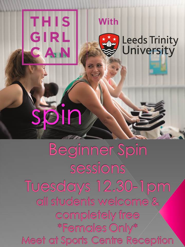 It's BACK! Today @ 12.30 #ThisGirlCan #SpinningIsWinning