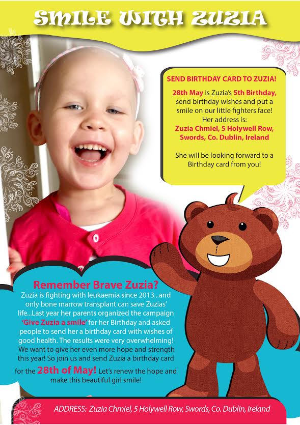Join Pony Cycles and send Zuzia a birthday card on 28th May #smilewithzuzia <a href="/PonyCycles1/">Pony Cycles</a>