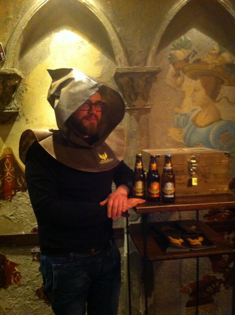 Il nostro Tommaso a La Chieseta per evento #stampa #AssaporaLaLeggenda #Grimbergen @Grimbergen_it <a href="/theonlyparmesan/">Parmigiano Reggiano</a>