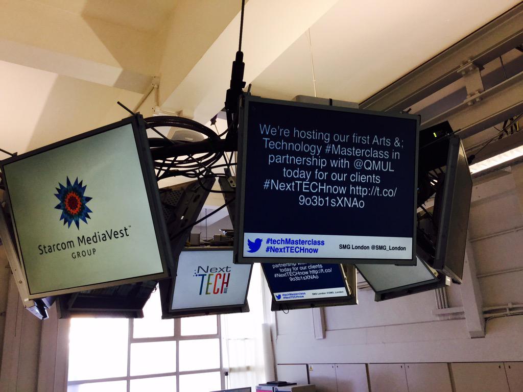frankdurrell's tweet image. Setting up and feeling inspired already #techmasterclass #NextTECHnow @SMG_London @Global_SMG