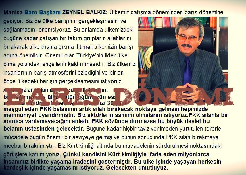 muradihak's tweet image. #MHP #Manisa Milletvekili adayı @AvBalkiz'dan #SÜREÇ yorumu: "Ülkemiz çatışma döneminden #BARIŞ #DÖNEMİNE geçiyor."