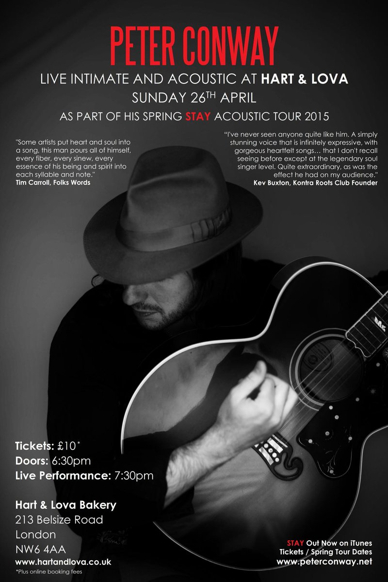 .. Live performance already this Sunday ! Don't forget to secure your place, ask at the bakery :)!