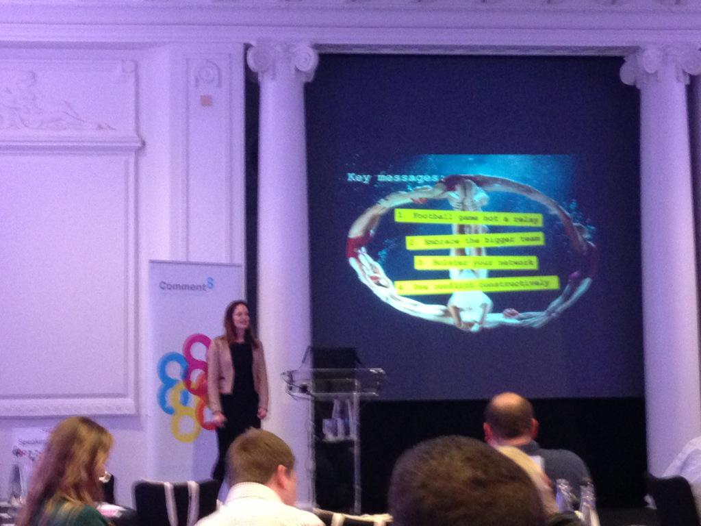 Loving the idea of egoless leadership creating greater collaboration from <a href="/DrZJW/">Zara Whysall</a> session #icollaborate