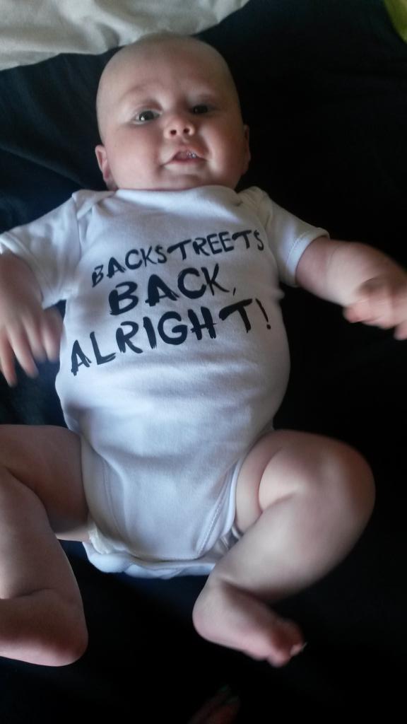 My very own Backstreet Baby! <a href="/backstreetboys/">Backstreet Boys</a> <a href="/nickcarter/">Nick Carter</a> <a href="/kevinrichardson/">Kevin Richardson</a> <a href="/brian_littrell/">Brian Littrell</a> <a href="/skulleeroz/">Skulleeroz</a> <a href="/howied/">Howie D</a>