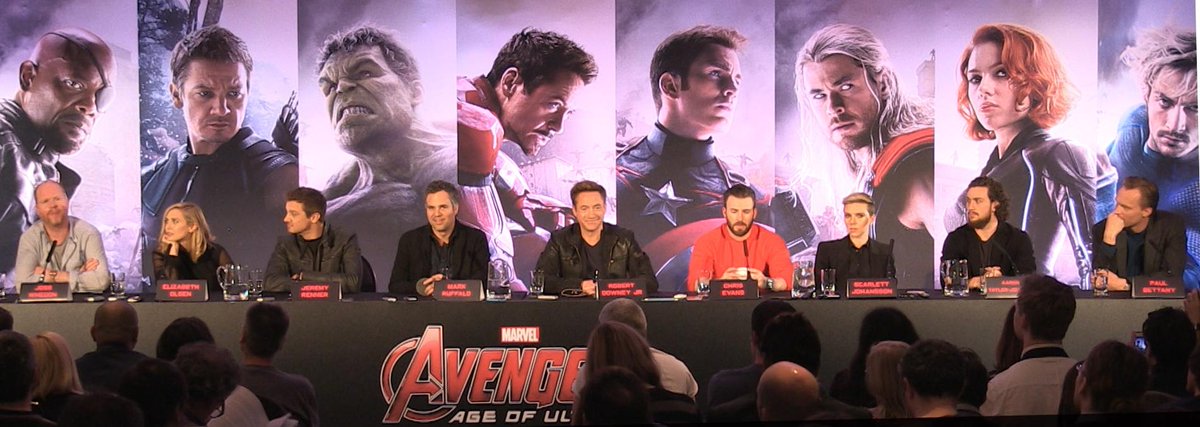 HeyUGuys's tweet photo. Watch the Full @Marvel #AvengersAgeofUltron Press Conference Here.

http://t.co/vdlJ9Uem9x http://t.co/u2fgVs1tVC