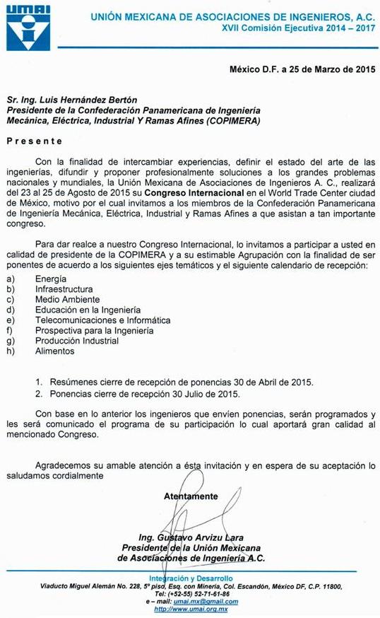 UMAI A.C. - CONGRESO INTERNACIONAL 2015
copimerainternacional.org/inicio/