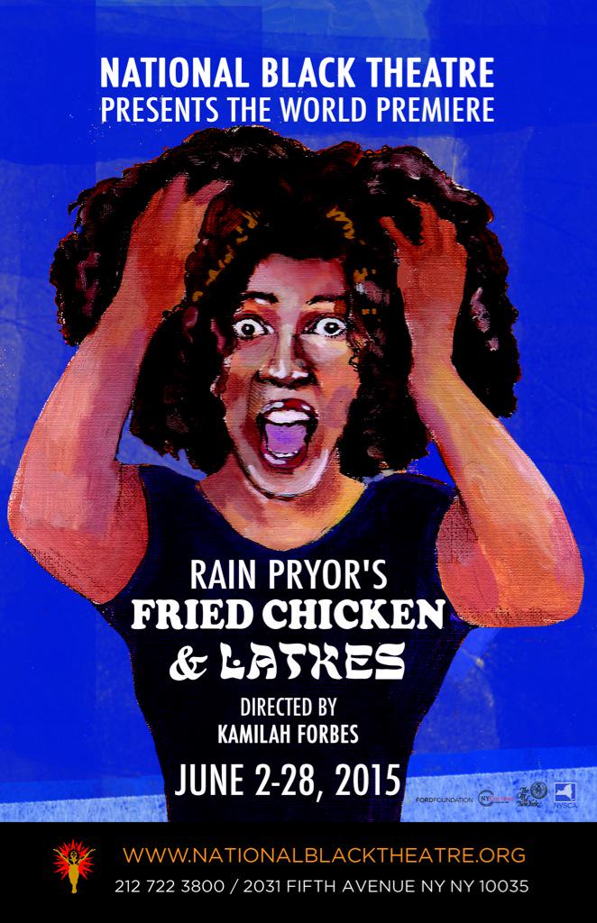 A2Jason's tweet photo. #MixedLikeMe > @RainPryor "Fried Chicken & Latkes" Show @NatBlackTheatre #Harlem June 11-28th http://t.co/3lxypMPwDN http://t.co/vVvSLEk4dk