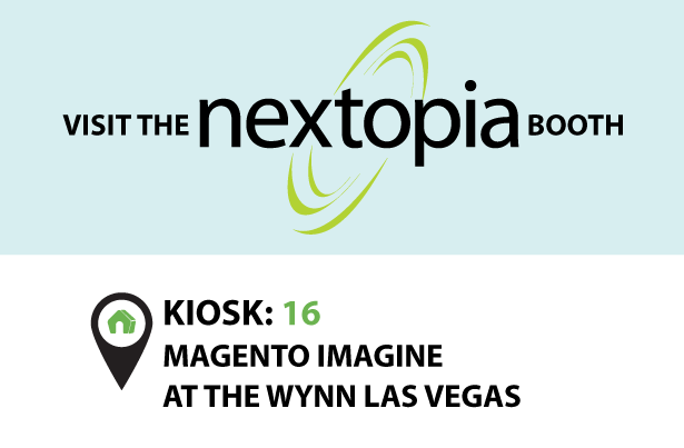 Nextopia: Drop by the Nextopia kiosk and let our Search Experts give you a free site evaluation! #MagentoImagine #ecommerce http://t.co/N36vvSIaQx