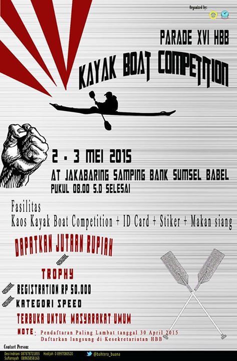 Let's join with us, Only Palembang area !!
<a href="/BEMPolsri/">BEM Polsri</a> @karisma_polsri <a href="/bg_polsri/">Bujang Gadis Polsri</a> <a href="/lpm_wps/">Warta Polsri</a> <a href="/UKM_Olahraga/">Olahraga Antasari</a> <a href="/MPM_Polsri/">MPM POLSRI</a>