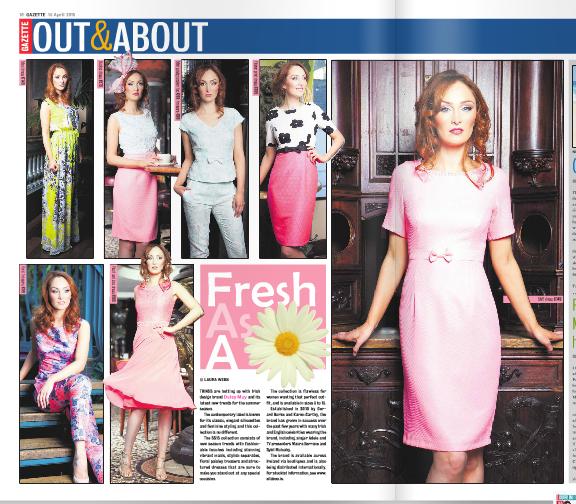 EllaBooFashions's tweet photo. Pick up one of the 7 titles from @DublinGazette papers for more coverage on Daisy May SS15 collection #Irish #SS15 http://t.co/U0OWOhIJWe