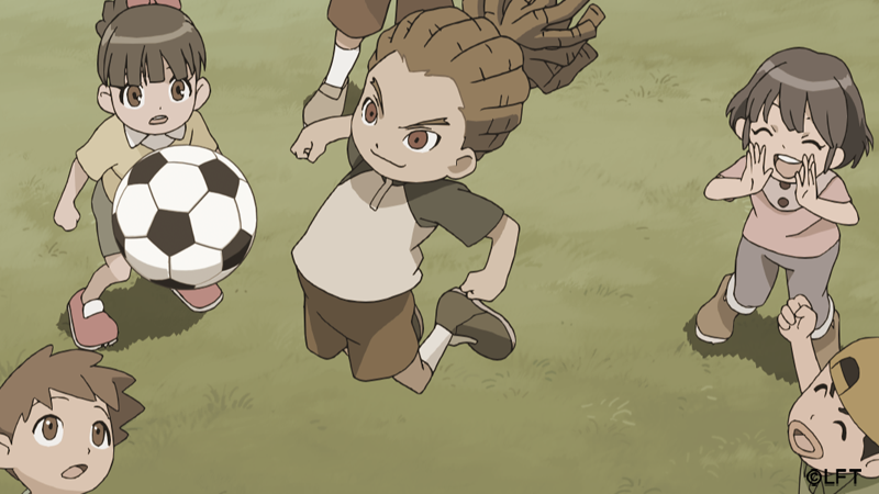 InazumaEGOFR's tweet photo. Jude n'a pas toujours eu ses lunettes ! Par contre il avait déjà ses dreadlocks quand il était petit ! #InazumaEleven http://t.co/SErhVEX8qn