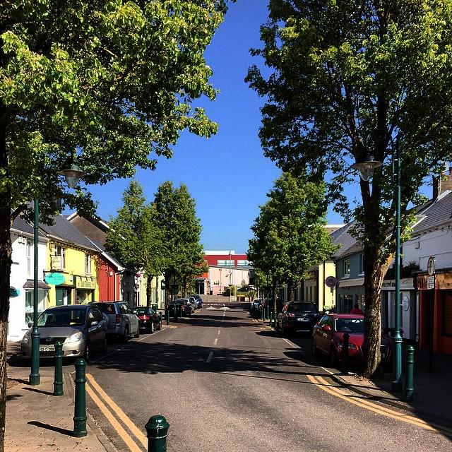 #ballincollig #co #cork #april #spring #good #day #tuesday #sun #nice #weather #street #view #village