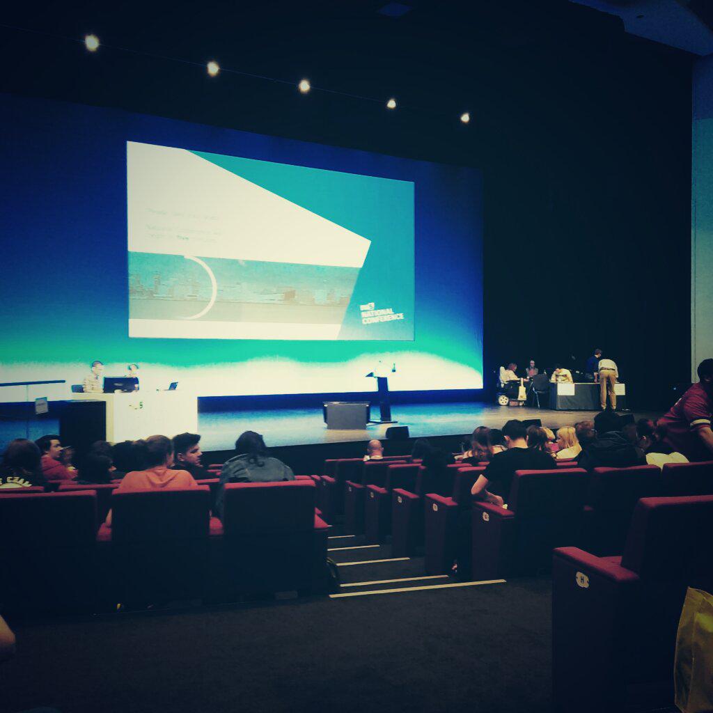 Te4rsDontfalll's tweet photo. Up close and personal at conference Representing @First4Skills! #NUSconference #nusnc15 #nsoa #Apprentices #pop4block http://t.co/Zy0psyNhCF
