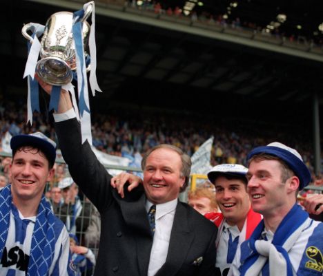 Daily_Owls_Pic's tweet photo. Happy St Sheridan's day one and all. 24 years ago, Wednesday rocked Wembley and brought home the League Cup #SWFC http://t.co/nvzIdZOReL