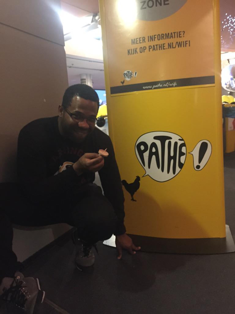 At the Pathe with pâté