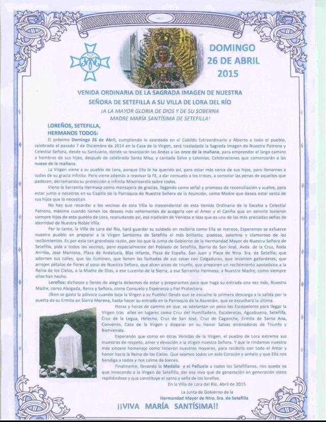 Hdad. de Setefilla tweet media