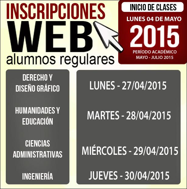 infourbe's tweet photo. Debido al asueto del viernes 1ero. de mayo, las inscripciones vía web, inician el lunes 27 al jueves 30 de abril. http://t.co/RFI5FvP2Bw