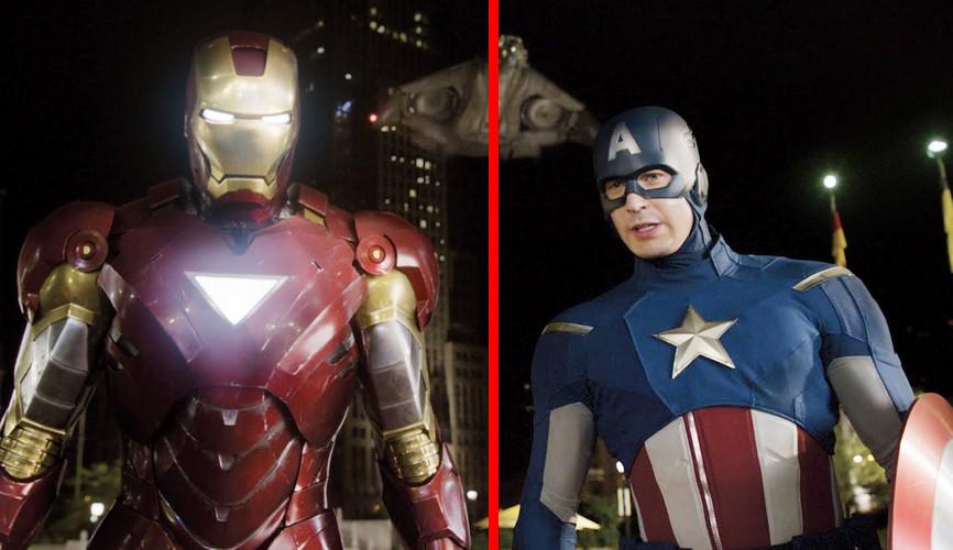 RTorFAV_1's tweet photo. REQUESTED 
RT for Iron Man 
FAV for Captain America http://t.co/1obaXYwiml