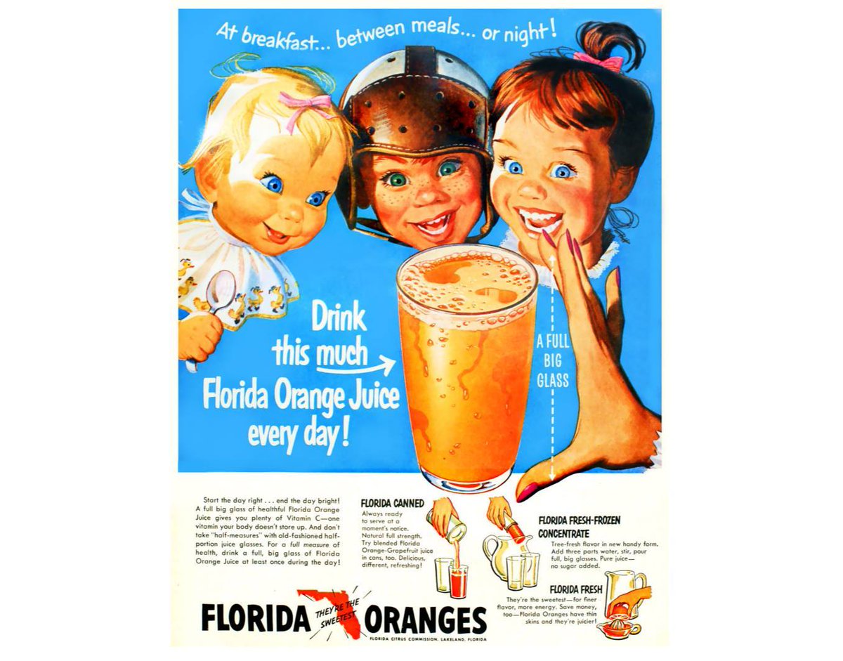 Roofing4Florida's tweet photo. Orange juice became FL official drink on this day in 1967. Citrus extract is how Crowther Roofing also cleans a roof http://t.co/eKROym01tt