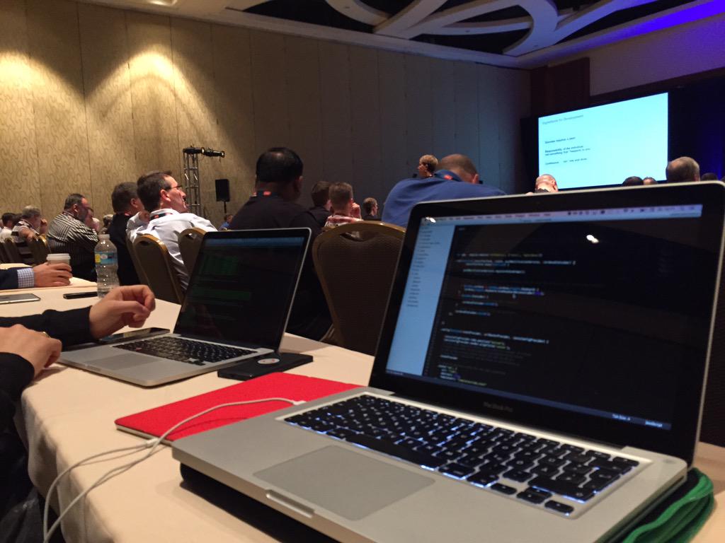 mharb001's tweet photo. Third day, starting with a breakout session, boot up! #CSCTransform @ataraxus6sic6 @mschwerdtfeg @DanielHopkins2 http://t.co/Uli81Yq1fU