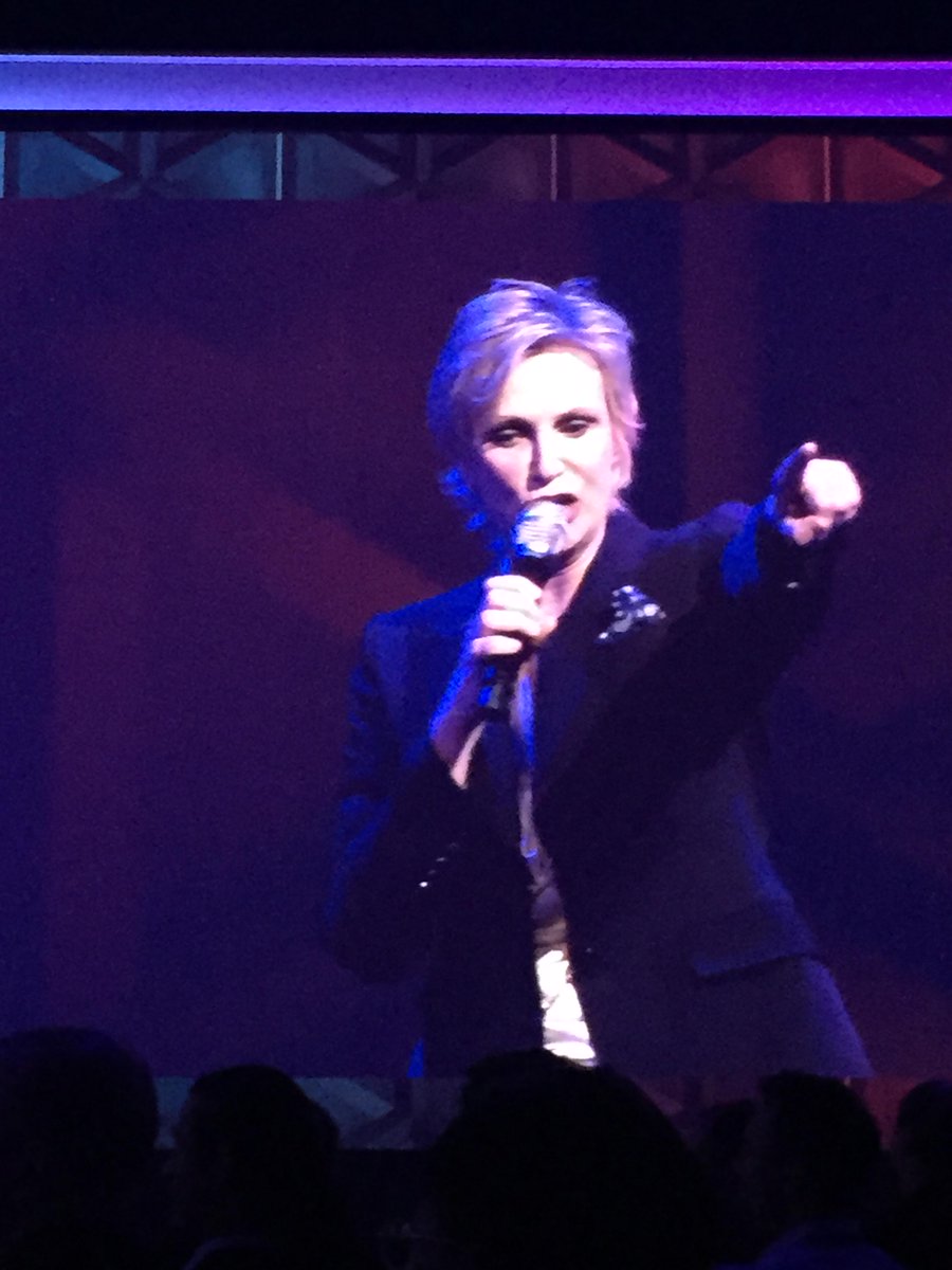 OneRSAC's tweet photo. JANE LYNCH IS HERE!! #RSAC http://t.co/goG5xEW99g