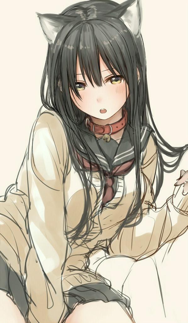 tamaMoeBot on Twitter: "[Moe bot][#1057] Just a catgirl [#original