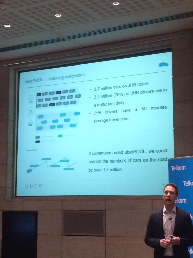 markschefermann's tweet image. Is Uber the solution to our traffic issues? The growth stats are scary. Also cheaper than owning a car. #ITWebDigital