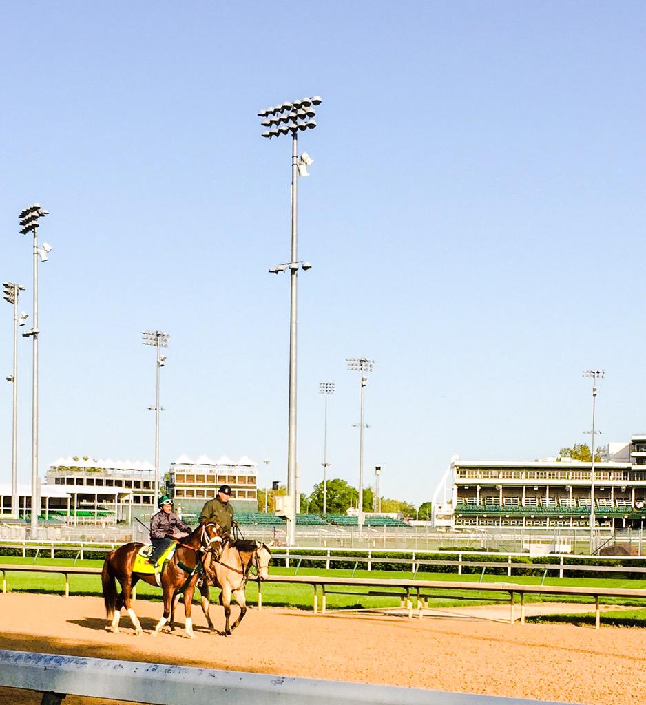 KentuckyDerbyCJ's tweet photo. Wayne Lukas with Mr. Z: http://t.co/2DegqRdHE0