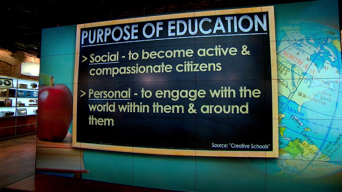 “We have to personalize education, not standardize it.” -- <a href="/SirKenRobinson/">Sir Ken Robinson</a> on changes in #education