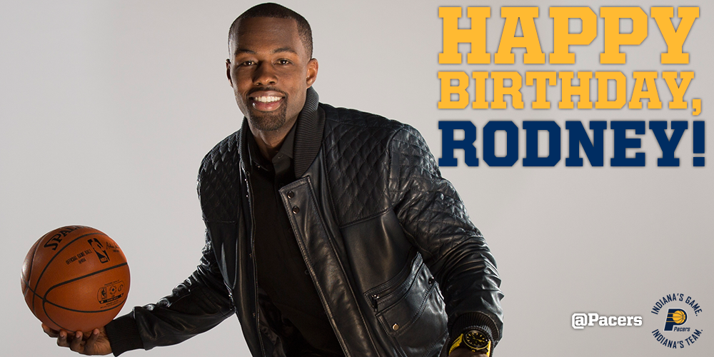 Join us in wishing happy birthday to Rodney Stuckey! 