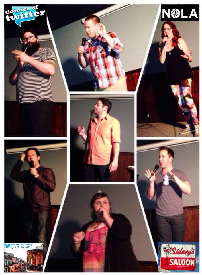 TweetComedians's tweet photo. Thanks to @LuvPug for these stage pics at Saturday's #ComicsOfTwitter show in New Orleans! 
IG: TweetComedians http://t.co/Hfo5BsOoVq