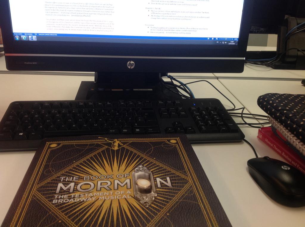 EATMatthews's tweet photo. The dissertation writing has begun! All my Book of Mormon knowledge becoming an academic essay 🙏  #bookofmormon http://t.co/qp1qVwVrgC