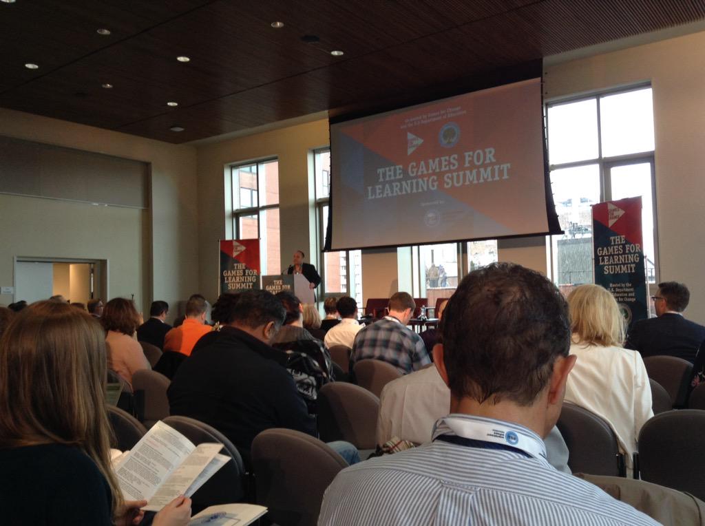 knowclue's tweet image. Proud to be representing @elisabethmorrow #g4c15 #games4learning ed.gov/blog/2015/04/g…