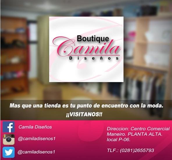 camiladisenos1's tweet photo. @lexismar Estas lista para ponerte a la Moda? Entonces visitanos en el C.C. Maneiro PLANTA ALTA Local P-06 RT https://t.co/V4TRRzsrF2