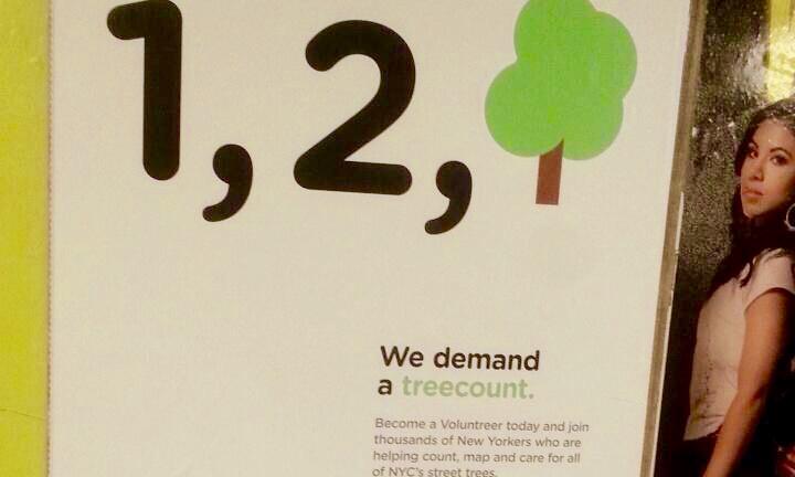 NYCService's tweet photo. Get inspired on this rainy morning. Sign up to volunteer for a @MillionTreesNYC #TreeCount! http://t.co/Qz3VbVvfee