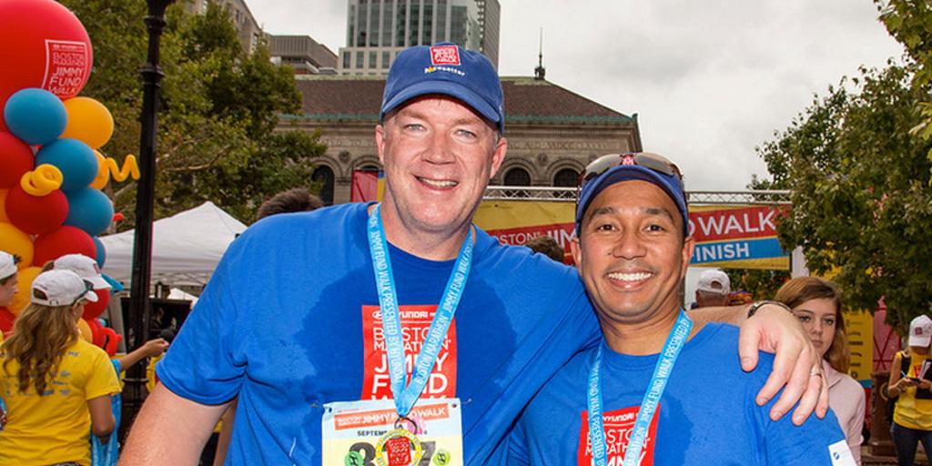 TheJimmyFund's tweet photo. Not a #BostonMarathon runner? Become a marathon walker! Join us on 9/27 &amp; walk to end cancer. http://t.co/aK2uhhbfzJ http://t.co/07H42C6WuH