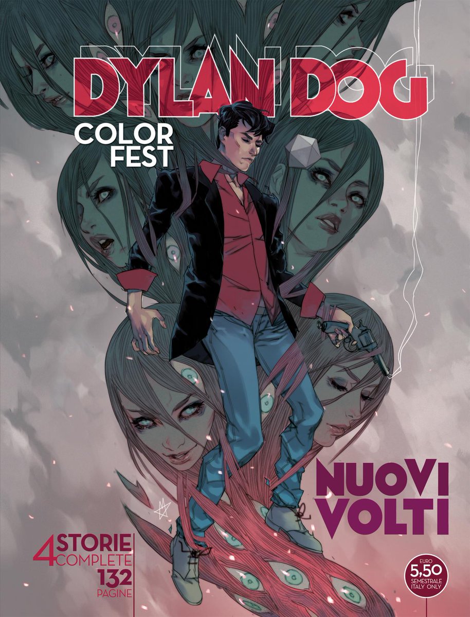 Domani esce in edicola #DylanDog Color Fest: Nuovi Volti.  5 Fumettisti da leggere qui verticalismi.it/speciale-dylan…