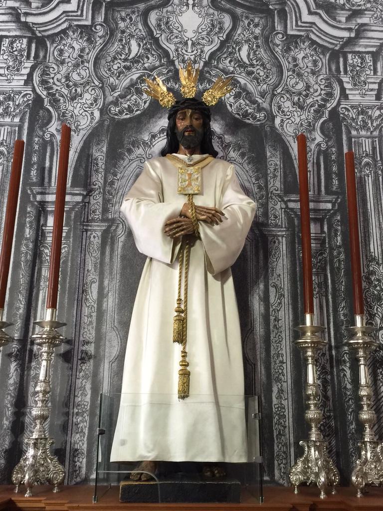 lapasiondesanlu's tweet photo. Jesus cautivo para pascua de Resurrecion http://t.co/f4PBxzWHS7