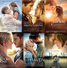 DesignsByRobots's tweet image. Nicholas Sparks movie posters are where the kissing almost - but never quite happens #design