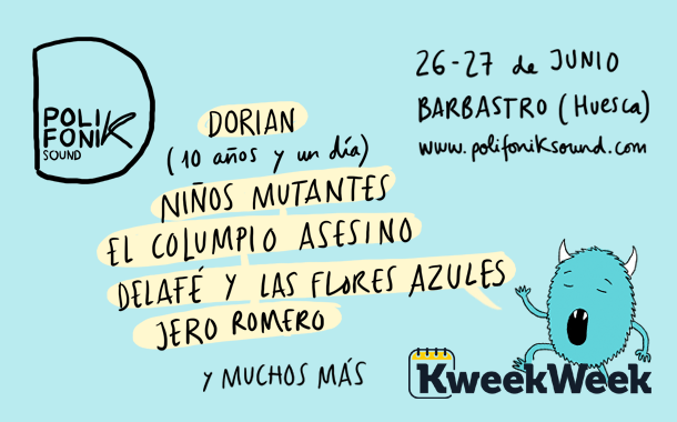 polifoniksound's tweet photo. Casi 2 meses para el #festival ¿Aún sin abono? No te lo pienses más http://t.co/xETfTvmRb3 @kweekweek http://t.co/W9TiAzcgje