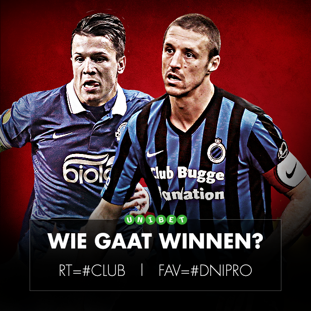 unibetbelgium's tweet image. Voorspel met een RT of FAV en maak kans op bonustegoed bij @unibetbelgium - We verloten 10 x 10 euro.