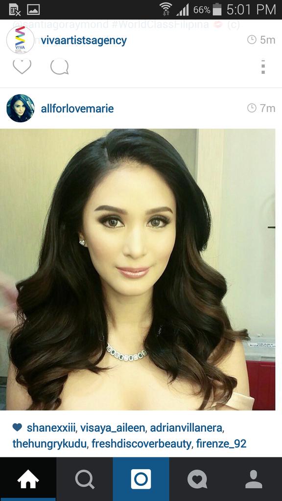 Heartworld's tweet photo. RT @Iamhana34: Closeup look..gandang babae c @heart021485 #Worldclassheart http://t.co/UbwP3h0v3V